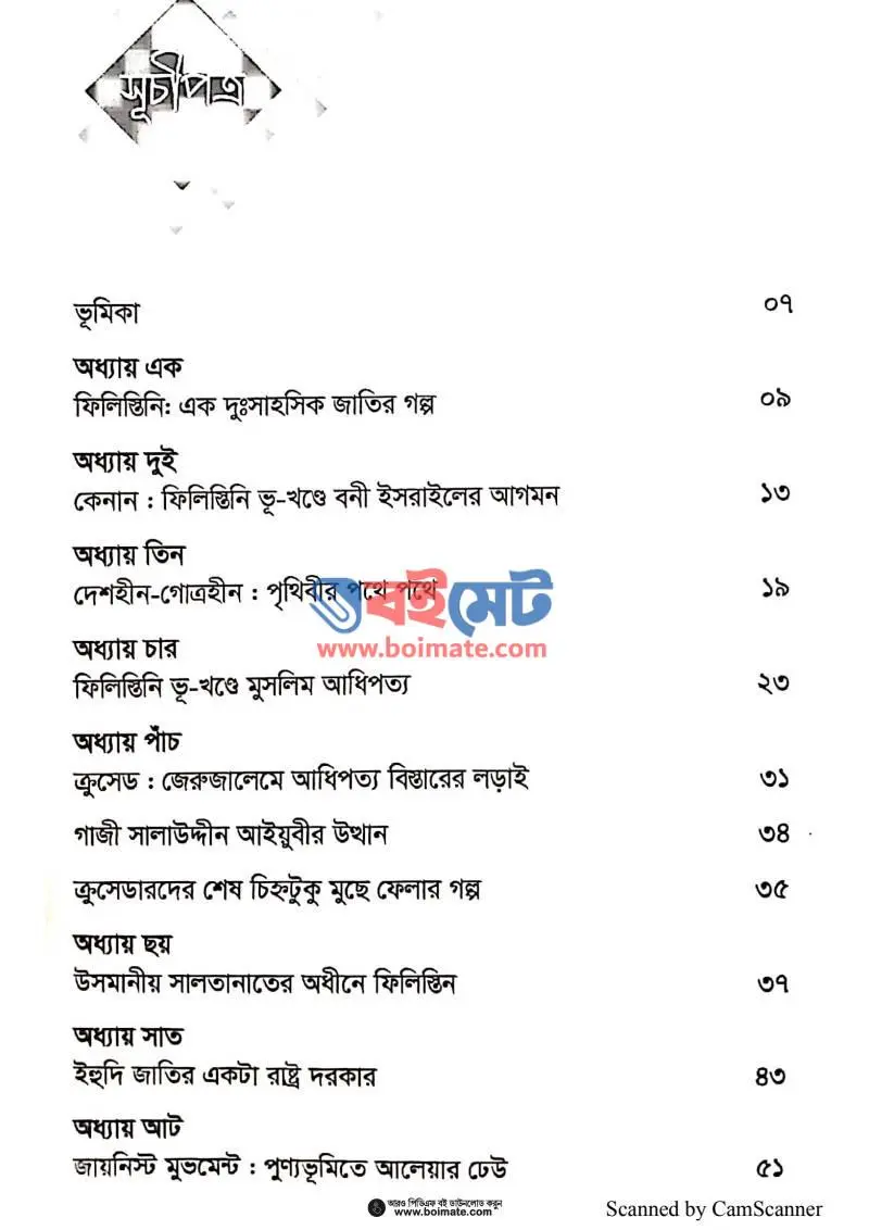 ফিলিস্তিন ও হামাস (এক রক্তাক্ত উপাখ্যান) PDF (Palestine O Hamas) - ১