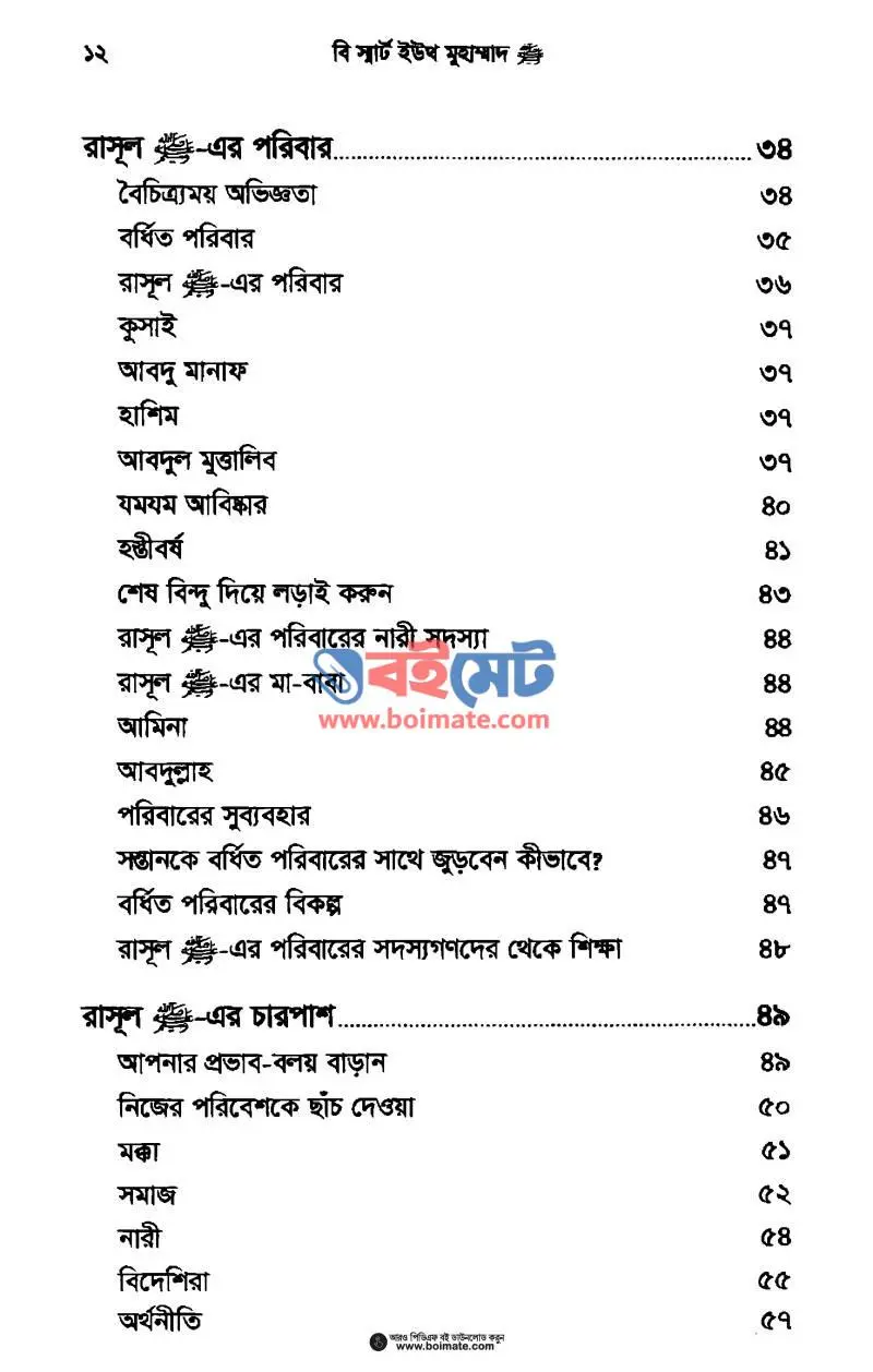 বি স্মার্ট উইথ মুহাম্মাদ ﷺ PDF (Be Smart With Muhammad) - ২
