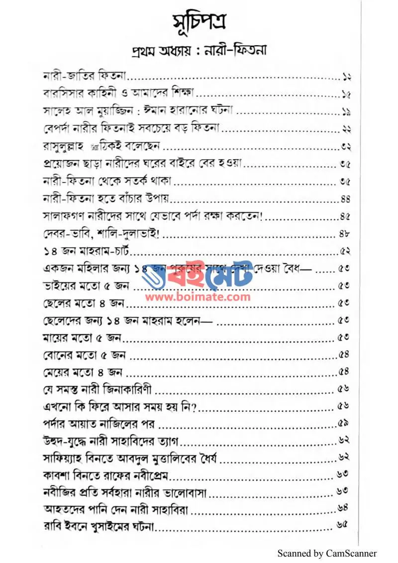 ঈমান বিধ্বংসী ভয়ংকর ফিতনা PDF (Iman Biddhongsi Voyonkor Fitna) - ১