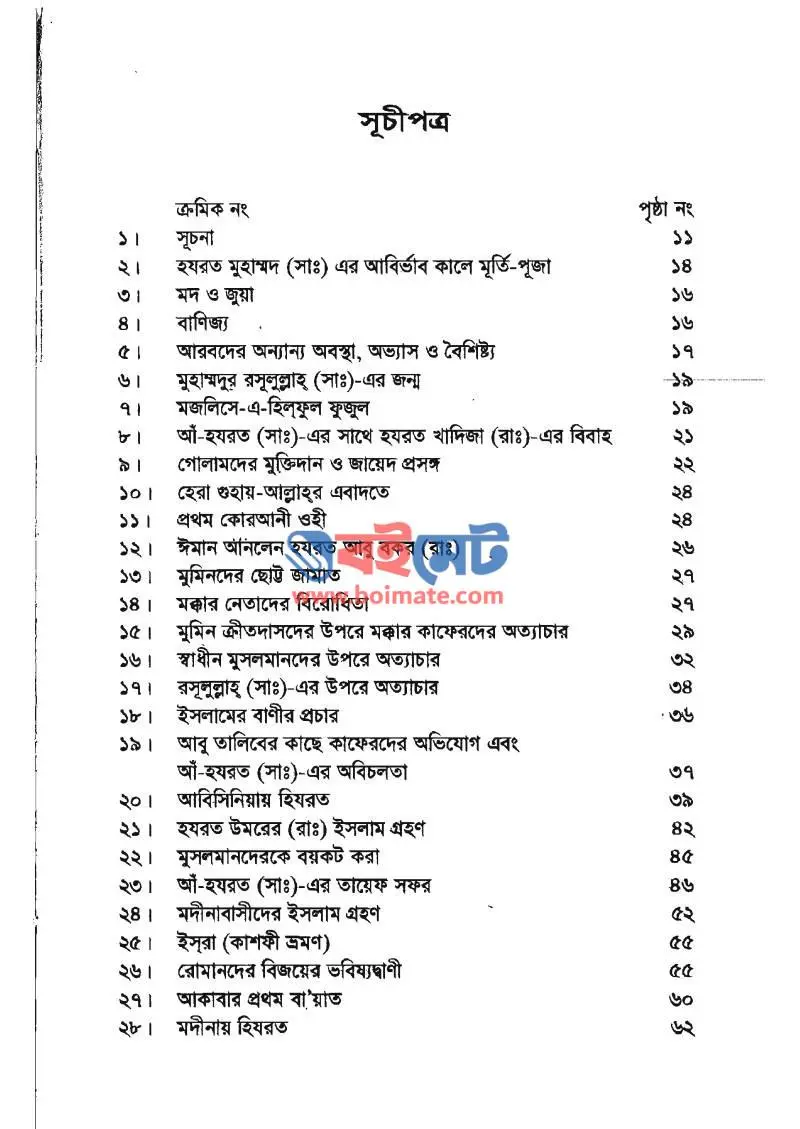 নবীনেতা মুহাম্মদ মুস্তফা ﷺ PDF (Nobineta Mohammad Mostofa ﷺ) - ১