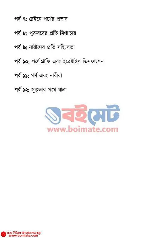 পর্ণোগ্রাফি নীরব ঘাতক PDF (Pornography Nirob Ghatok) - ২