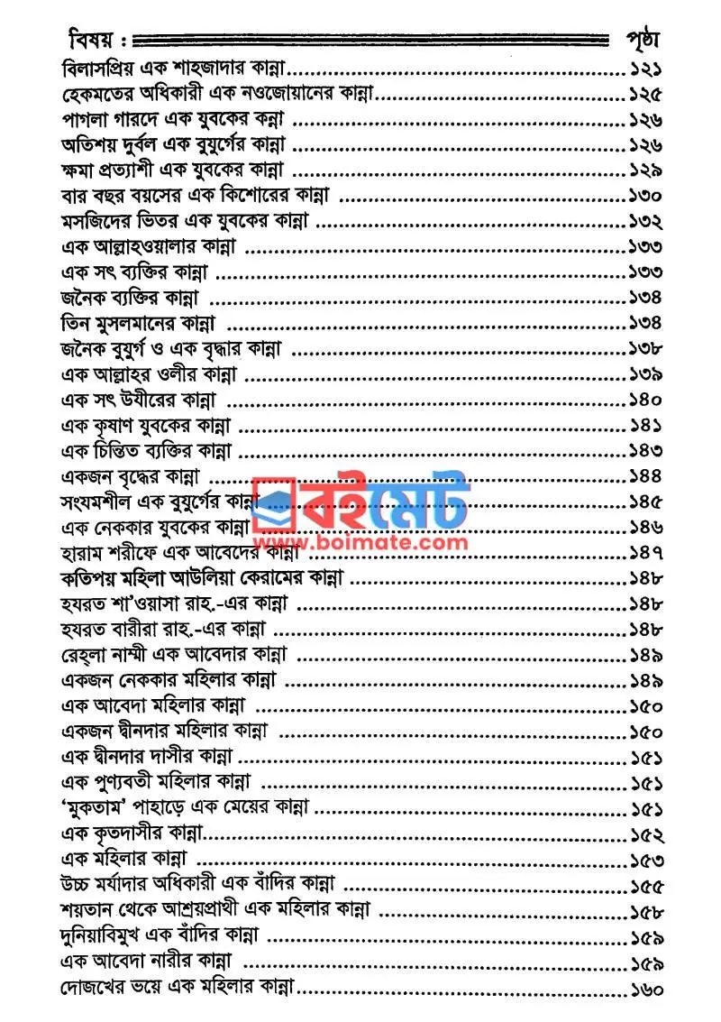 আউলিয়া কেরামের কান্না PDF (Awlia Keramer Kanna) - ৪