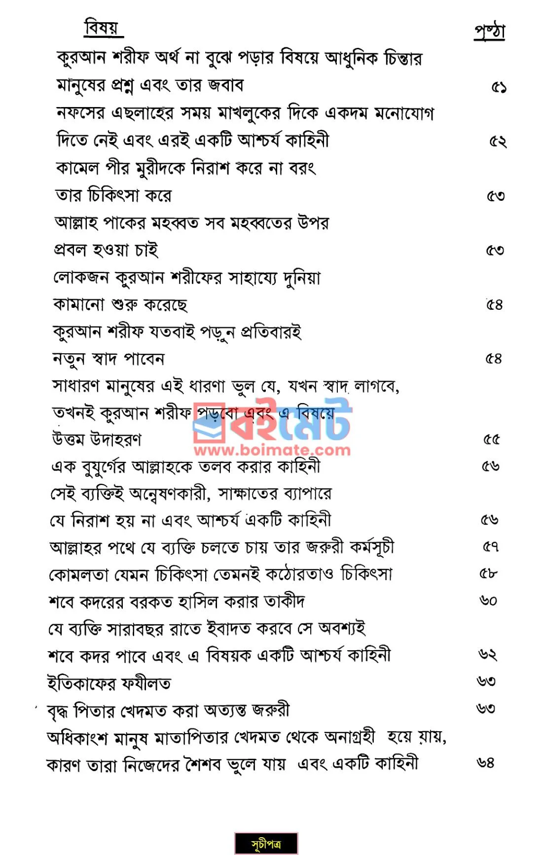 রমযানুল মুবারকের সওগাত PDF (Ramzanul Mobaroker Sougat) - ২