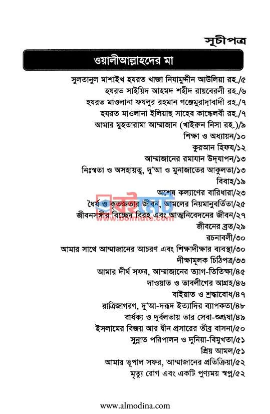 ওলীআল্লাহদের মা PDF (Oliallahder Maa) - ১ ওলীআল্লাহদের মা PDF (Oliallahder Maa) - ১
