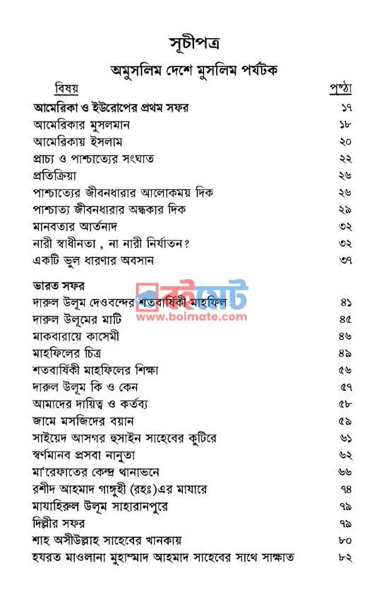 অমুসলিম দেশে মুসলিম পর্যটক PDF (Omuslim Deshe Muslim Porjotok) - ১