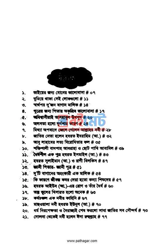 শিশুতোষ আল কুরআনের গল্প PDF (Shishutosh Al Quraner Golpo) - ১