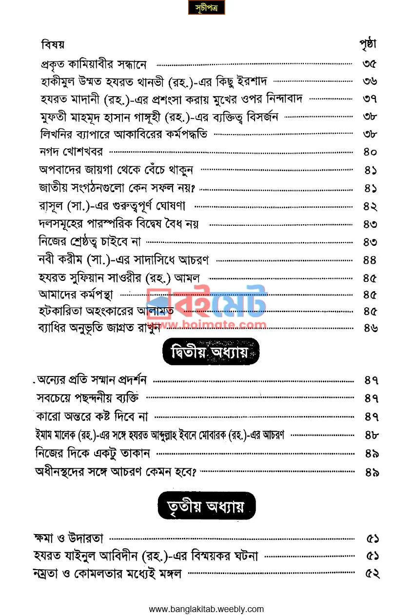 আল্লাহওয়ালাদের সফলতার রহস্য PDF (Allah Olader Sofolotar Rohosso) - ২