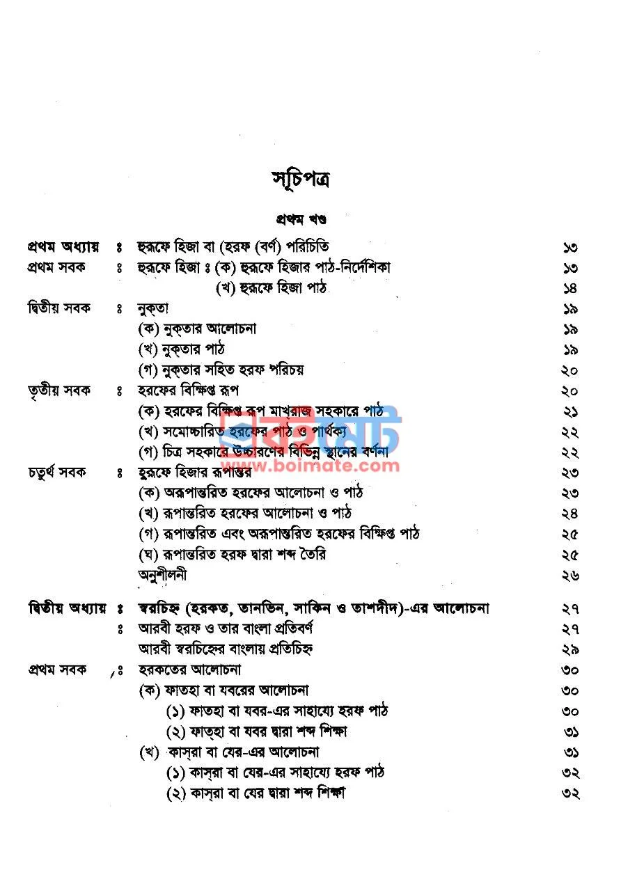 পবিত্র কুরআন শিক্ষা পদ্ধতি PDF (Pobitro Quran Shikkha Podhoti) - ১