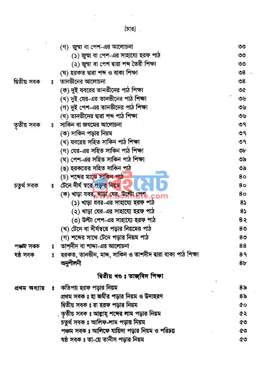 পবিত্র কুরআন শিক্ষা পদ্ধতি PDF (Pobitro Quran Shikkha Podhoti) - ২