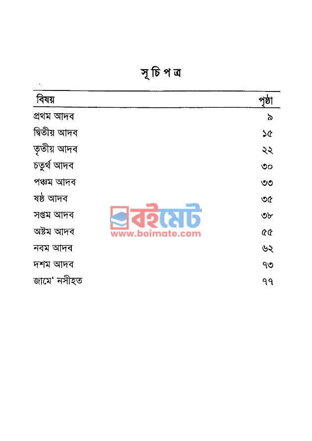 আদাবুল মুতা’আল্লিমীন PDF (Adabul Muta'allemin) - ১ আদাবুল মুতা’আল্লিমীন PDF (Adabul Muta'allemin) - ১