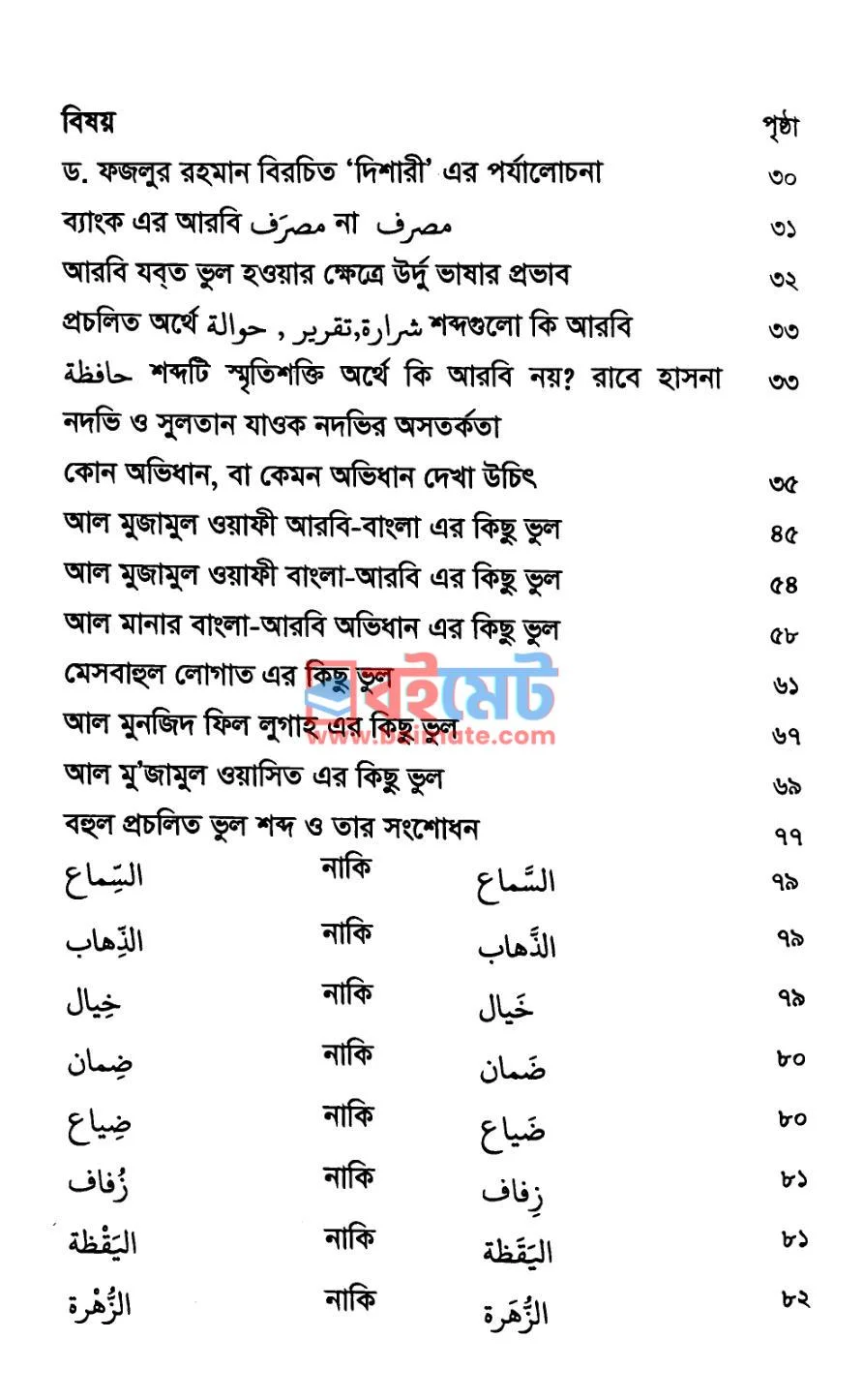 প্রচলিত আরবি ভুল শব্দ PDF (Procholito Arbi Bhul Shobdo ) - ২ প্রচলিত আরবি ভুল শব্দ PDF (Procholito Arbi Bhul Shobdo ) - ২