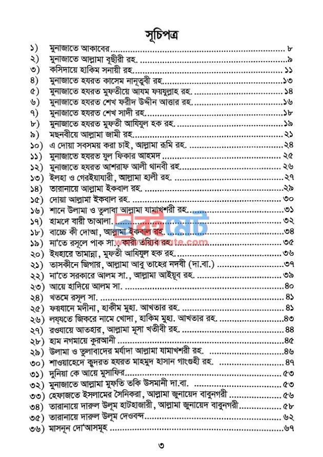 আল্লাহ ওয়ালাদের মকবূল মুনাজাত ও তারানা PDF (Allah Walader Mokbul Munajat O Tarana) - ১ আল্লাহ ওয়ালাদের মকবূল মুনাজাত ও তারানা PDF (Allah Walader Mokbul Munajat O Tarana) - ১