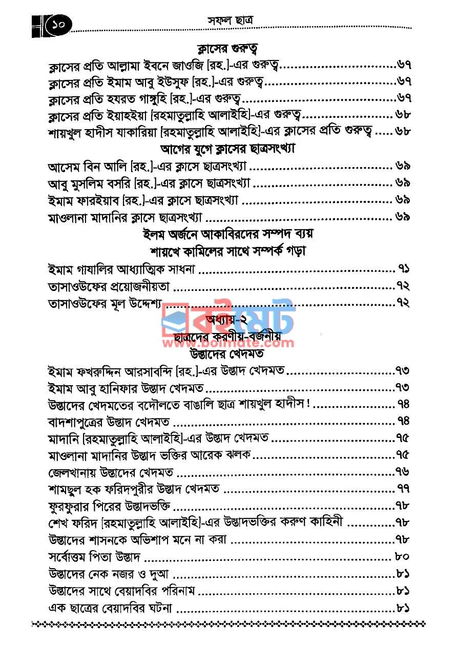সফল ছাত্র PDF (Sofol Chatro) - ৫