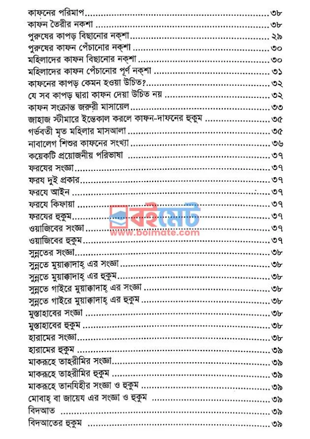 কাফন-দাফন ও গোসল-জানাযার পদ্ধতি PDF (Kafon-Dafon O Gosol-Janazar Poddhoti) - ২ কাফন-দাফন ও গোসল-জানাযার পদ্ধতি PDF (Kafon-Dafon O Gosol-Janazar Poddhoti) - ২