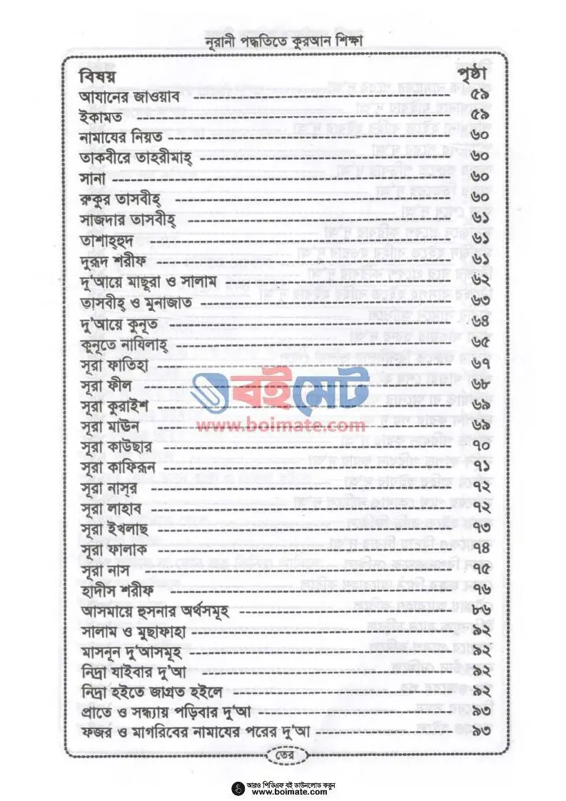 নূরানী পদ্ধতিতে কুরআন শিক্ষা PDF (Nurani Poddhotite Quran Shikkha) - ৩