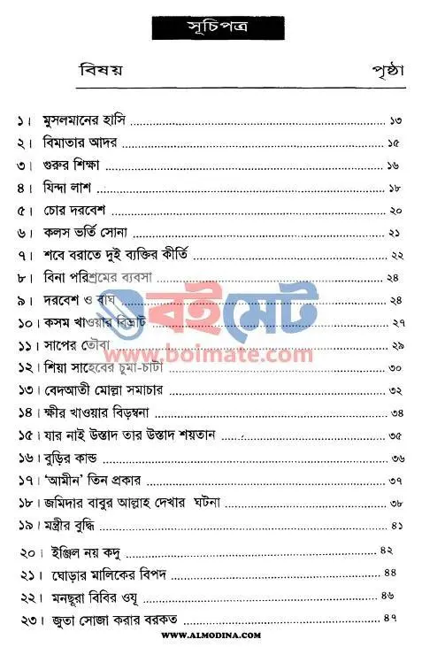 মুসলমানের হাসি PDF (Musolmaner Hashi) - ১