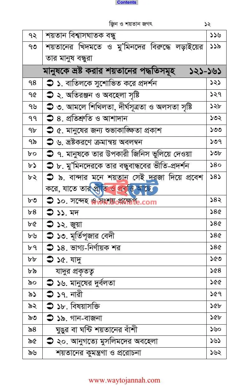 জ্বিন ও শয়তান জগৎ PDF (Jinn o Shoytan Jagat) - ৪