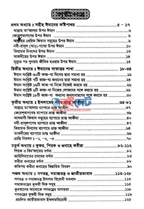 কিতাবুল ঈমান PDF (Kitabul Iman) - ১