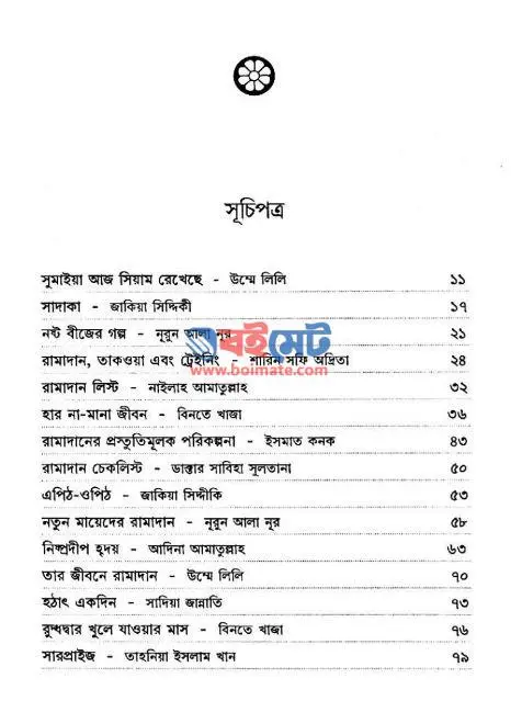 সেরা হোক এবারের রামাদান PDF (Sera Hok Ebarer Ramadan) - ১