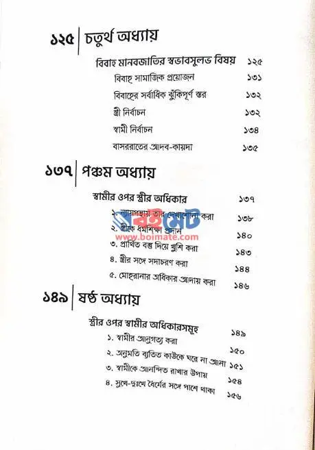 দাম্পত্যের ছন্দপতন PDF (Dampotter Chondopoton) - সূচিপত্র ৪