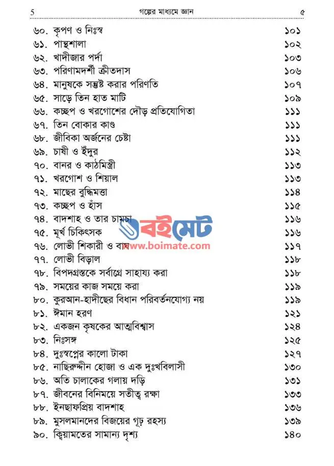 গল্পের মাধ্যমে জ্ঞান PDF (Golper Maddhome Gyan)
