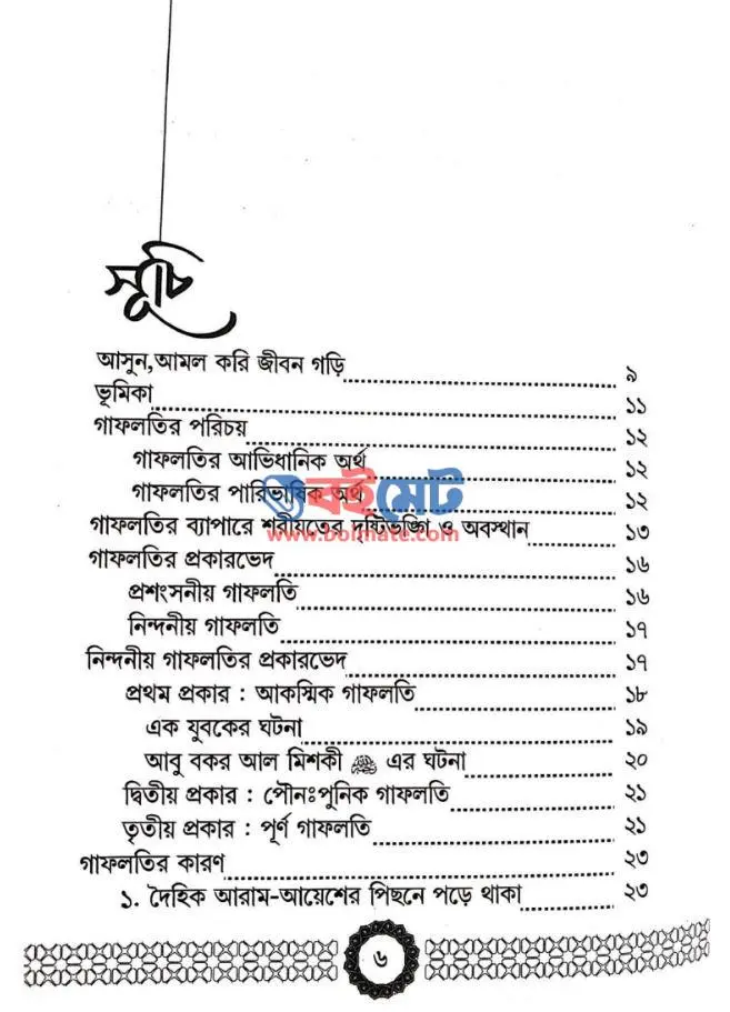 গাফলতি ছাড়ুন PDF (Gafloti Charun)