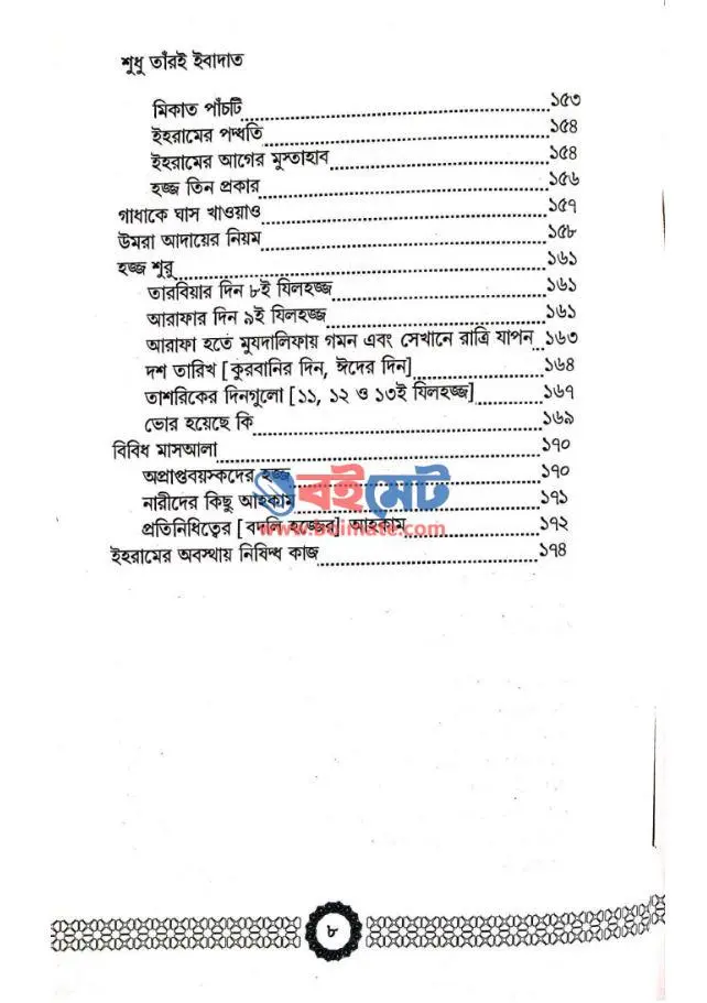 শুধু তাঁরই ইবাদাত PDF (Shudhu Taroi Ibadat)