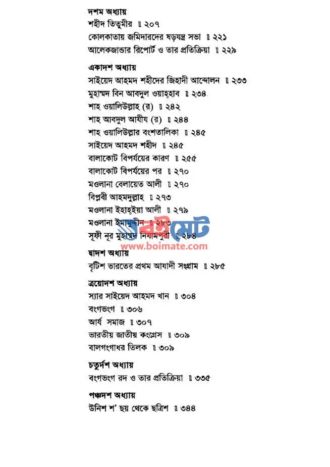 বাংলার মুসলমানদের ইতিহাস PDF (Banglar Musolmander Itihash)