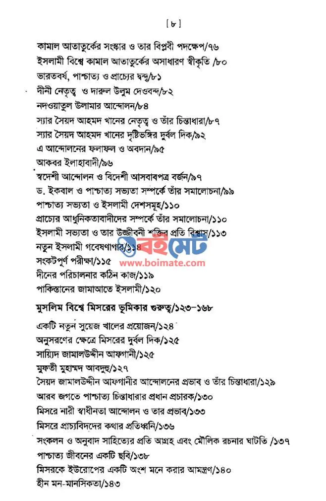 মুসলিম বিশ্বে ইসলাম ও পাশ্চাত্য সভ্যতার দ্বন্দ্ব PDF (Muslim Bisshe Islam O Pashchatto Shovvotar Dondo)
