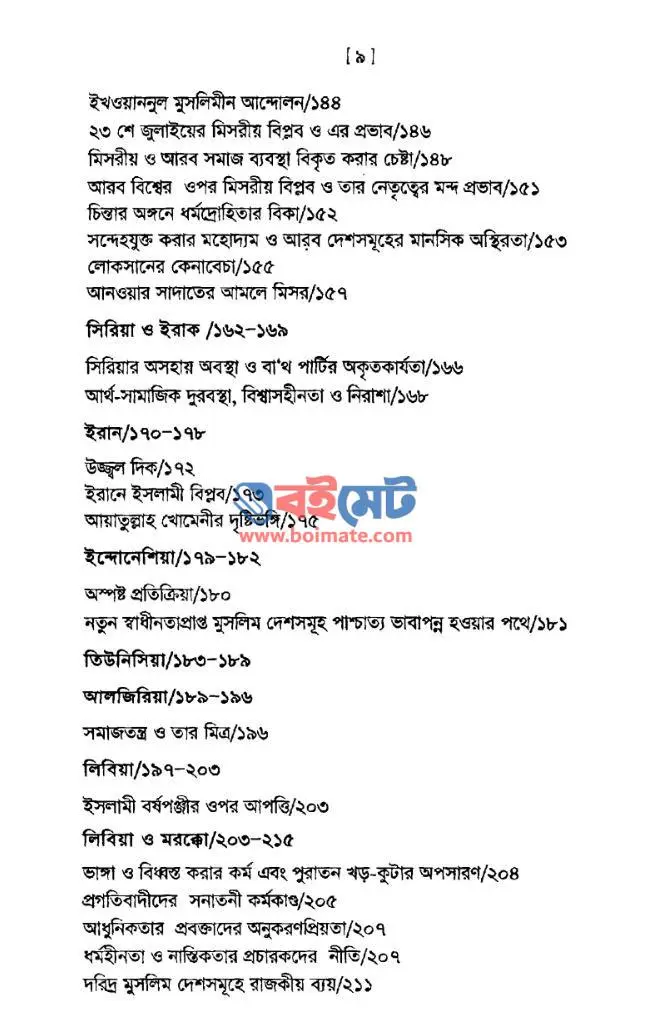 মুসলিম বিশ্বে ইসলাম ও পাশ্চাত্য সভ্যতার দ্বন্দ্ব PDF (Muslim Bisshe Islam O Pashchatto Shovvotar Dondo)