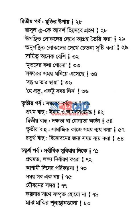 সময়ের সঠিক ব্যবহার কীভাবে করবেন PDF (Somoyer Shothik Bebohar Kivabe Korben)