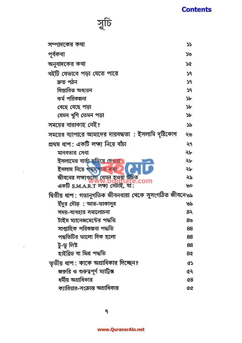 টাইম ম্যানেজমেন্ট PDF (Time Management) - ১