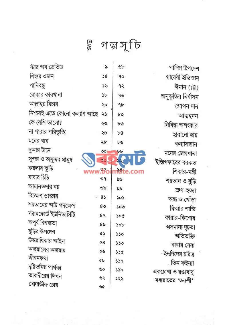 জীবনের বিন্দু বিন্দু গল্প PDF (Jiboner Bindu Bindu Golpo) - ১