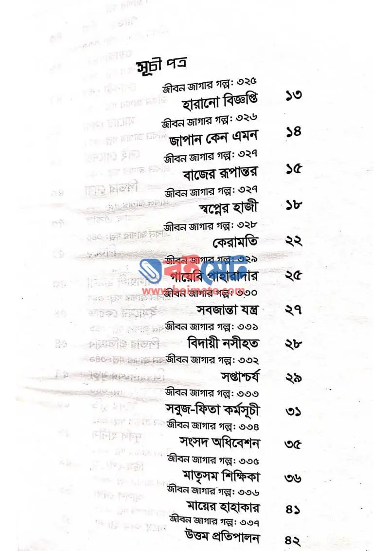আকাশের ঝিকিমিকি তারা PDF (Akaser Jhikimiki Tara) - ১