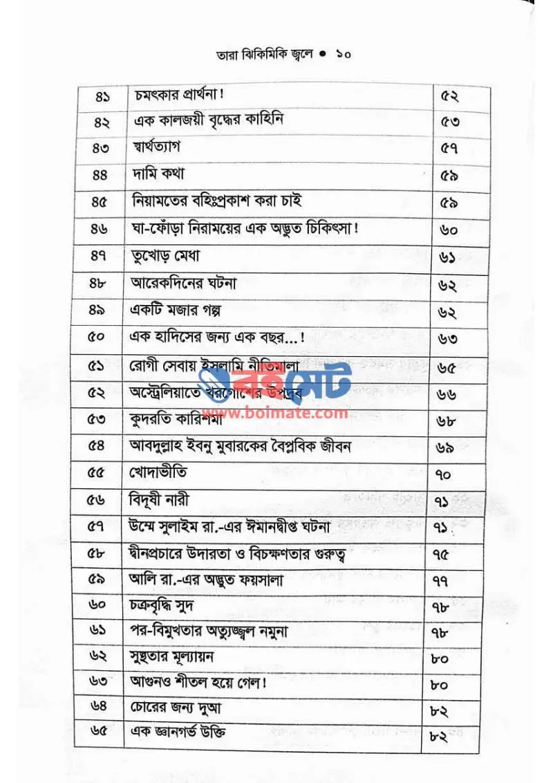 তারা ঝিকিমিকি জ্বলে PDF (Tara Jhikimiki Jole) - ৩