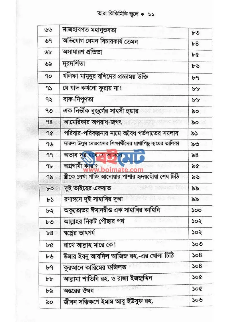 তারা ঝিকিমিকি জ্বলে PDF (Tara Jhikimiki Jole) - ৪