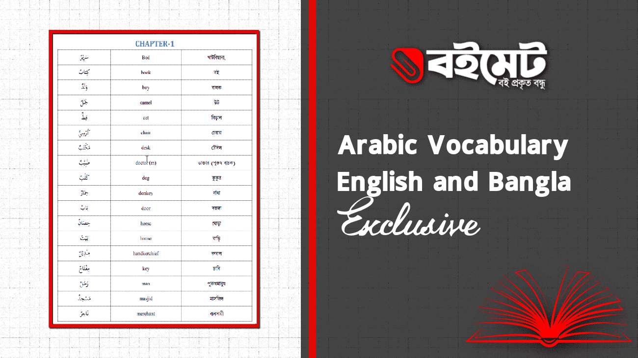 Arabic Vocabulary with Bangla