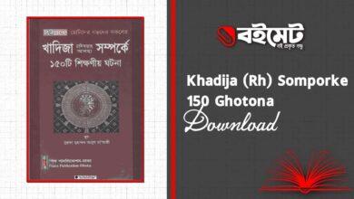 Khadija Rh Somporke 150 Shikkhoniyo Ghotona