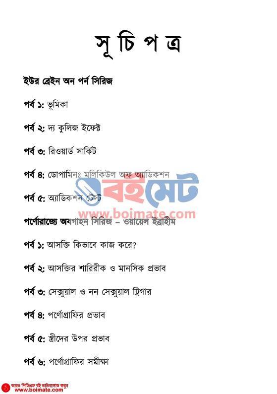 পর্ণোগ্রাফি নীরব ঘাতক - (Index 1) Pornography Nirob Ghatok -