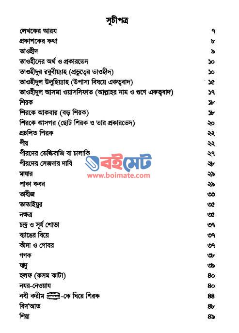 কুরআন ও সহীহ হাদীসের আলোকে দোয়া কবুলের শর্ত PDF (Dua Kobuler Shorto) - ১