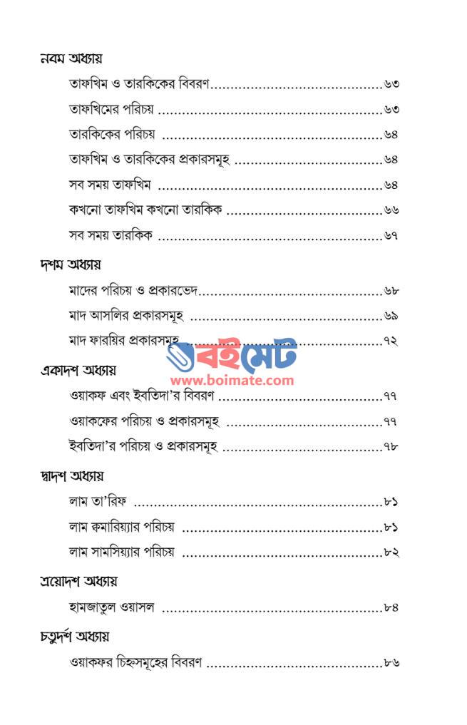 সহিহভাবে কুরআন শিক্ষা তাজওইদ PDF (Sohivabe Quran Shikkha Tajweed)