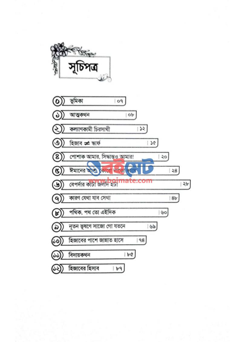 হিজাব আমার পরিচয় PDF (Hijab Amar Porichoy) - ১