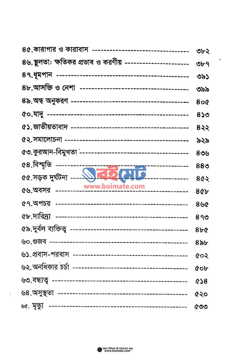 আল হাল্লু (জীবন সমস্যার সামাধান) PDF (Al Hallu Jibon Somossar Somadhan) - ৩