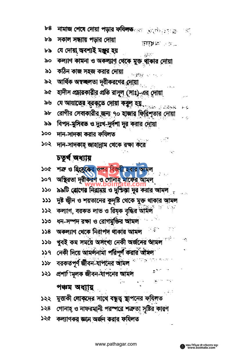 জান্নাত লাভের সহজ আমল PDF (Jannat Laver Sohoj Amol) - ২