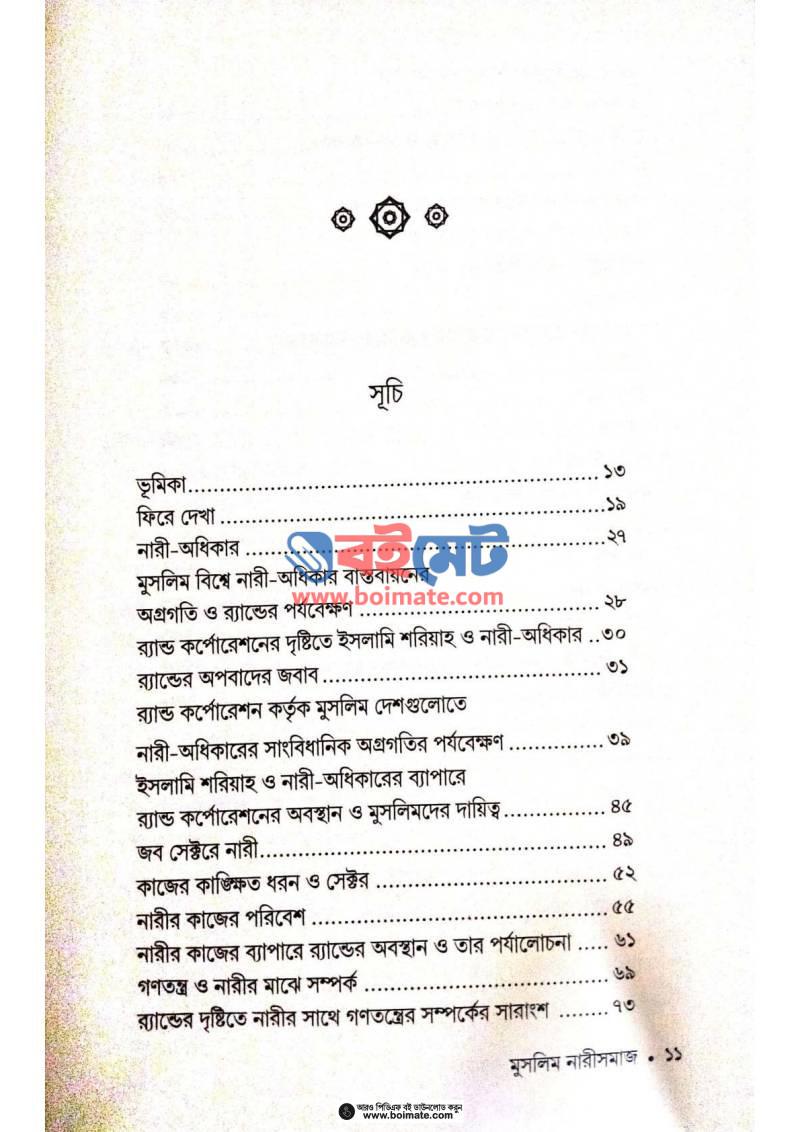 আধুনিক প্রাচ্যবাদের কবলে মুসলিম নারীসমাজ PDF (Adhunik Pracchobader Kobole Muslim Nari Somaj) - ১