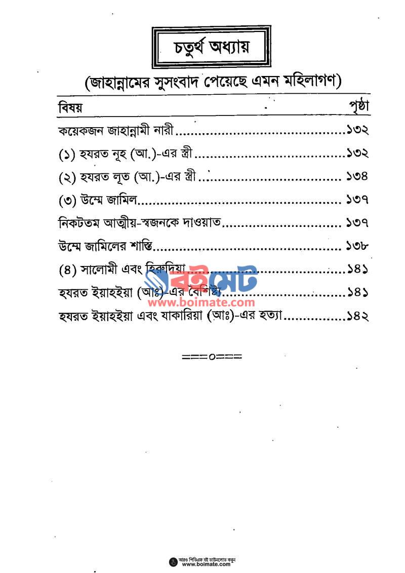 অধিকাংশ নারী জাহান্নামী কেন? PDF (Odhikangsho Nari Jahannami Keno) - ৪