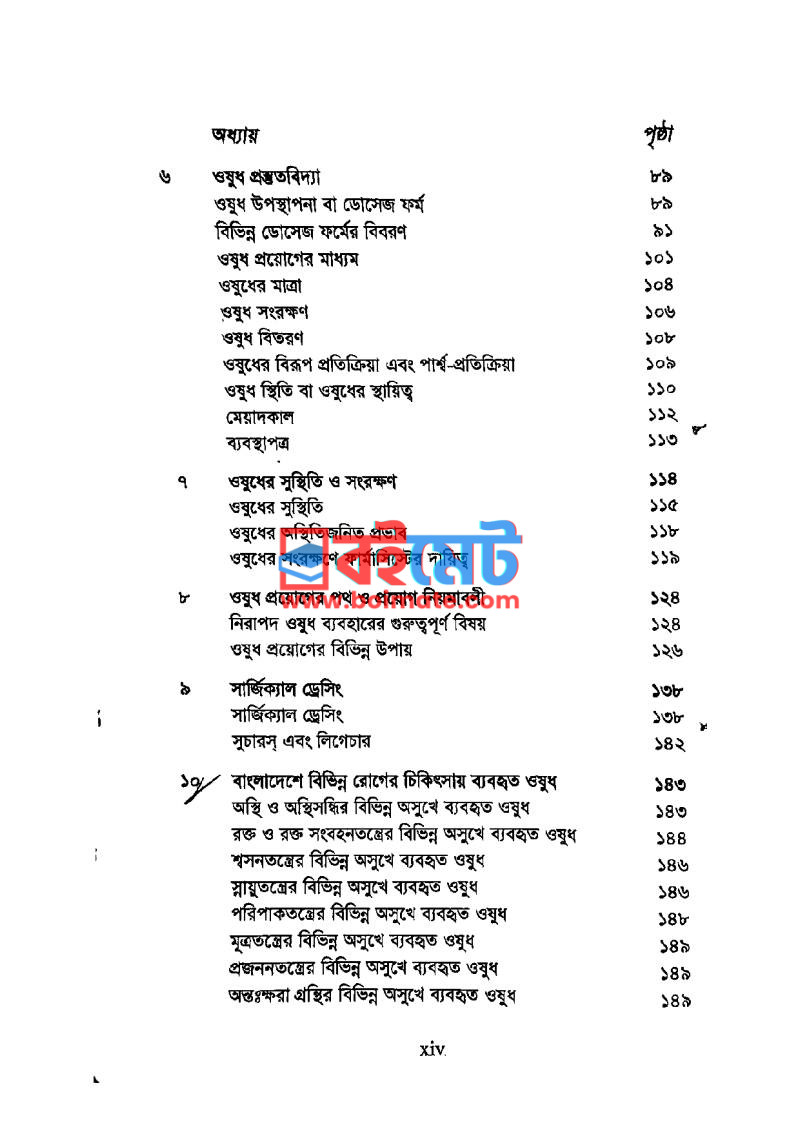 সহজ ওষুধবিজ্ঞান PDF (Sohoj Oshud Biggan) - ২